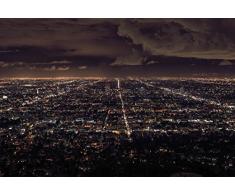 Papier Peint poster panoramique LOS ANGELES 4 x 2,70 m | DÃ©co et photo murale XXL QualitÃ© HD Scenolia