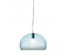 Lustre Fly Kartell Fl/y - Azzurro nuvola