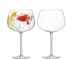 LSA International G1467â25â301 Barre de verre à cocktail 710 ml X 2 Clair,
