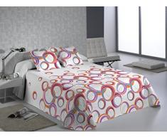 Jlarrainzar Victor Couvre-lit boutis Moderne Cama 135 (270 x 260 + 2/50 x 50 cm) Multicolore