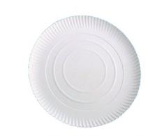 Garcia de pou 50Â unitÃ© en Relief Bakery Assiettes en boÃ®te, 30Â cm de diamÃ¨tre, Carton, Blanc, 30Â x 30Â x 30Â cm