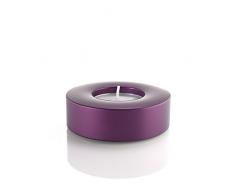 Carus CAPC01PU Bougeoir, Métal, Violet