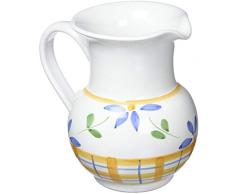 Ceramiche Siciliane Ruggeri Ceramiche S.r 8058259007969Â brillant Plaid Carafe 1Â litre, Jaune