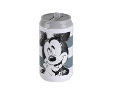 Ambition 72511 Gobelet isotherme Ã rayures en acier inoxydable 250 ml Rayures Mickey