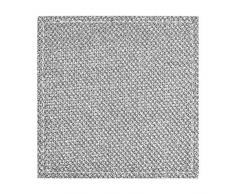 Premier Houseware 1203687 Lot de 4 dessous de verre à paillettes Argenté