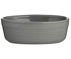 Mason Cash 2002.091 William Mason Plat ovale Gris 17 cm
