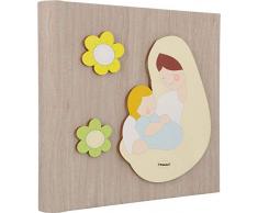 Fabula Album Photo Madonnina Manto Ivoire 20x20 Multicolore