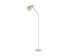 EGLO 49087 Lampe sur Pied, Acier, E27, 40 W, Pastell Apricot