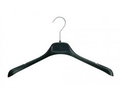 Le Cintre FranÃ§ais - Pack de 50 - AC 45 NOIR Cintre Plastique Veste / Manteau Plastique Noir 45x2.2x24 cm