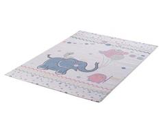 Sanat Hali - 4611 Créme - Tapis enfant Luna Kids Créme - 80x150 cm