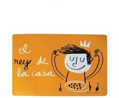 laroom 13736 â 1 Place Table Le Roi de la Maison, Couleur Orange