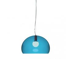 Kartell Lustre Petite Fly FL/Y â Blu â Bleu pétrole