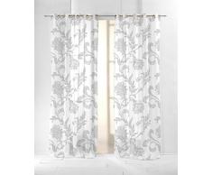 Martina Home ter Rideau avec Oeillets, Tissu, 29Â x 2Â x 38Â cm 29x2x38 cm Blanc