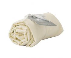 Moorish Idol - Satin de Coton Drap Housse- 140cm x 190cm- CrÃ¨me