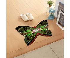 Bonamaison Paillasson dÃ©coratif Multicolore 50 x 80 cm