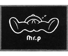 Propaganda Mr. P-Sleepy Zzzz Paillasson Noir/Gris