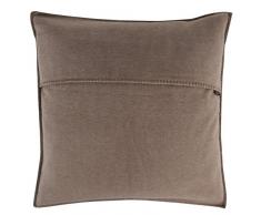 Zoeppritz since 1828 Coussin décoratif en Polyester Viscose, 840 Smoke, 50 x 50 cm