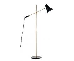 Viokef Lighting 4175601 Lampadaire Eikon, MÃ©tal, E14, Noir/Or, 18 x 80 x 180