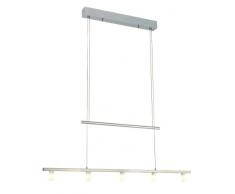 Paul Neuhaus 2074-55 Suspension LED 5 W Acier 100 x 5,5 x 120 cm