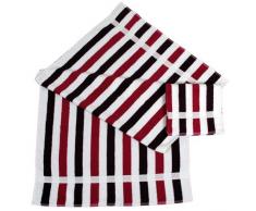 Dyckhoff 9107341501 Ensemble de toilette Mûre 1 essuie-main 100 x 50 cm / 1 serviette de bain 140 x 70 cm