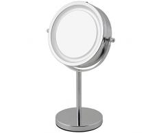 Unbekannt Miroir Lumineux Miroir sur Pied LED Miroir Maquillage Cosmétique 5 Voies