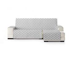 Eysa Nordic Housse, Microfiber, C/6 Gris, Chaise Longue 290 cm. AdaptÃ© aux canapÃ©s de 300 Ã 350 cm