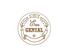 dayka Trade Sculpture et de bois, multicolore, 6.5Â x 6.5Â cm