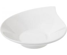 Tognana 14 x 12 x 4,5 cm-Mini Party Bol en Porcelaine Blanc cassÃ©
