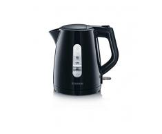 SEVERIN Bouilloire (2 200 W, 1,0 L environ, Socle 360° avec Bouilloire sans Fil), Noir