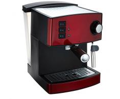 Adler AD 4404r cafetière pression, 850 W, Noir, Rouge, Argent