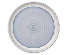 Villeroy & Boch Clever Cooking Blue ronde, de cuisine vaisselle en haute qualité dans bleu, 30 cm de plateau, Porcelaine, Blanc, 30 x 30 x 3 cm