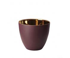 ASA Photophore en Porcelaine Rouge 9