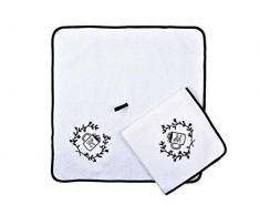 MI CASA Serviette de Cuisine en Tissu éponge Choco Time 50 x 50 cm