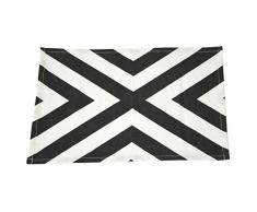 Raine et Humble Chevron Set de Table, Coton, Multicolore, 33Â x 48Â x 0.25Â cm