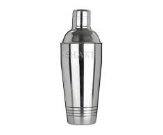 Premier Housewares Bombay Shaker à Cocktail, en Acier Inoxydable, Argent