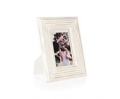 Penguin Home Cadre photo en bois artisanal 4 X 6 (10 X 15 cm), fenÃªtre en vrai verre, supports de fixation murale et chevalet de table, paysage ou portrait, beau design