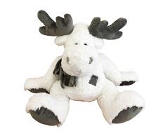 enesco Peluches 770915Â âÂ Renne Beige avec Echarpe Gris