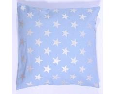 La Finesse - Housse de Coussin carrÃ©e dÃ©corative 50 x 50 cm pour la Maison en Coton pour Le Salon, Le canapÃ©, la Chambre Ã Coucher, Tissu colorÃ©, Taille Unique