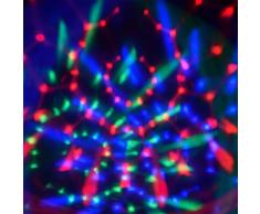 Projecteur Garden Caleidoscope, 3W, led multicolore, rotation automatique