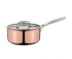 Spring Culinox Casserole Ã Manche en cuivre avec Couvercle Ã 20 cm 2,7 l