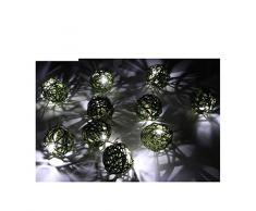 Fomax Guirlande Ã 10 Boules LED Blanches