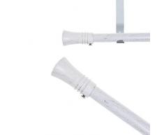 Dcasa Barres pour Rideaux de Douche Tapis Accessoires pour Baignoire Décoration de Maison Unisexe Adulte Couleur Unique