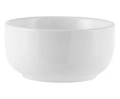 H&H 85903 Coupelle pour Fondue, céramique, Blanc