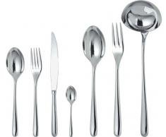 Alessi Lcd01s75r Caccia Service Ã Couverts 75 PiÃ¨ces en Acier Inoxydable 18/10 Brillant
