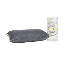 Cozzy Travel Oreiller de Voyage viscoÃ©lastique â Multicolore 24 Gris