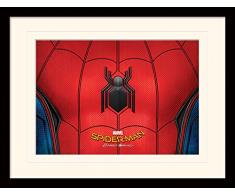 Spider-Man Homecoming Coffre montÃ©e et encadrÃ©e, Multicolore, 30Â x 40Â cm