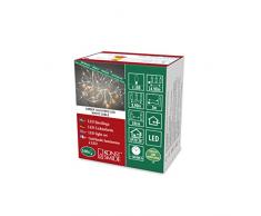 Konstsmide 6387-800 Guirlande Lumineuse à LED Effet Gouttes, Plastique, 2 W, Blanc, 1490 x 1 x 1 cm