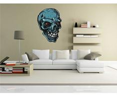 pinkelephant Autocollant Mural Tête de Mort 018 â Dégoûtantes Tête de Mort â Sticker Mural 70 x 98 cm