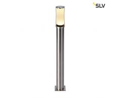 SLV Big Nails 80 Pole Lampadaire dextÃ©rieur Ã LED en acier inoxydable 316, IP44, 8,5 W ArgentÃ©