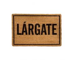 Miss MIserable Largate Paillasson dentrÃ©e CASA Humoristique Original Cadeau pour Mon frÃ¨re Naturel 60 x 40 x 1,7 cm